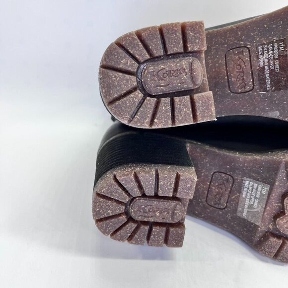 KORKS Elsie Bootie Women's Size 11 in Black Heeled Boot Chunky - Picture 13 of 16